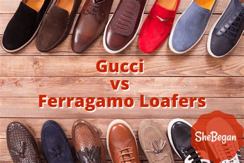 gucci vs ferragamo|difference between gucci and ferragamo.